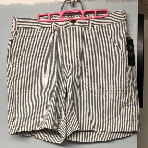 Lauren Ralph Lauren Pants - Lauren Polo Jeans striped shorts NWT